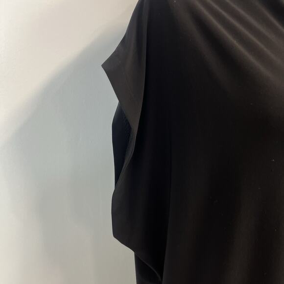 KamaliKulture Dress Tunic Women's Size M Black Stretch Slinky Cocktail Dinner - Picture 4 of 7